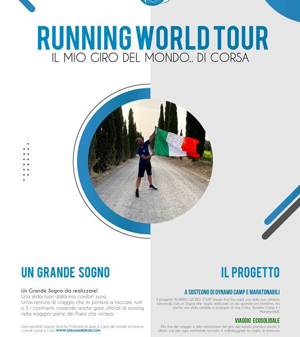 Dream and Run: il giro del mondo di corsa di Gaetano Fresa